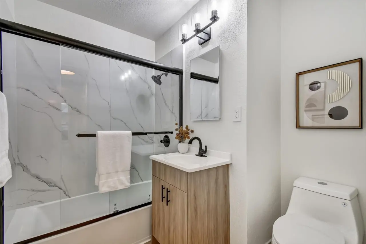 Renovated bathroom