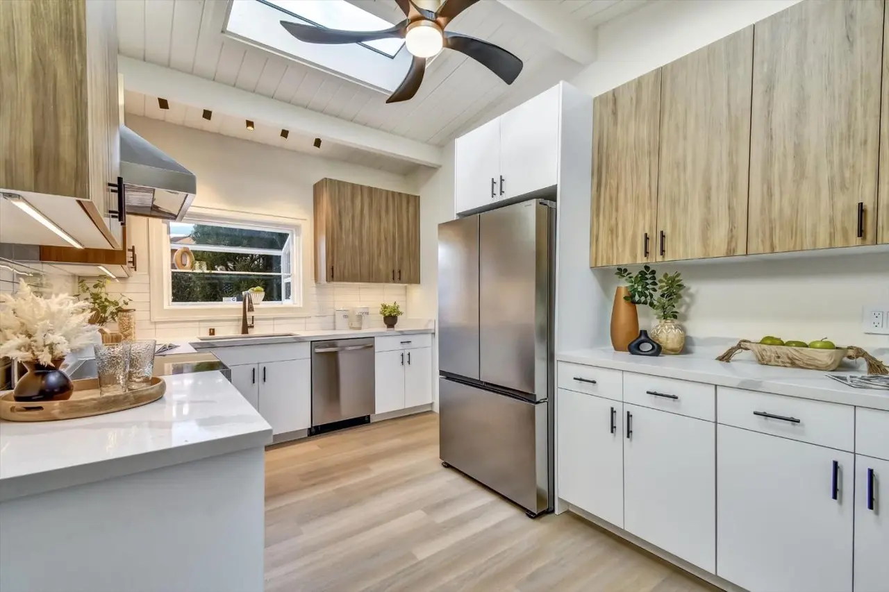 Renovated modern kitchen
